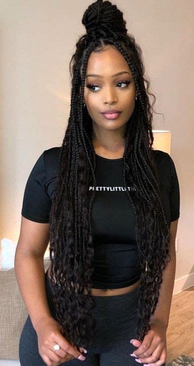 60 Totally Chic And Colorful Box Braids Hairstyles To Wear