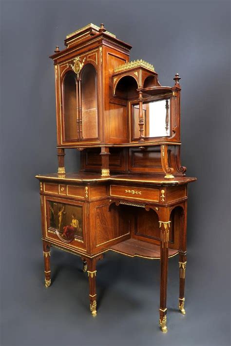 For pickup & shipping fees. 19th C. FRENCH Curio Cabinet HAND PAINTED | French curio ...