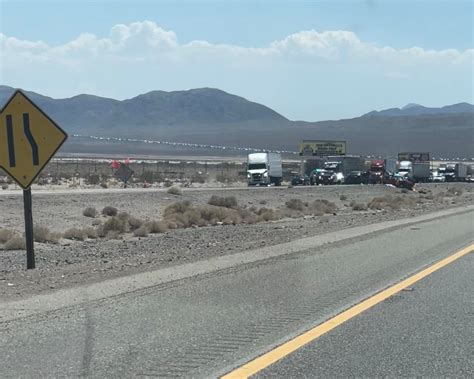 Northbound I-15 freeway in Baker reopens after fatal traffic accident