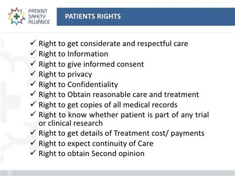 6 Patients Rights And Responsibilities