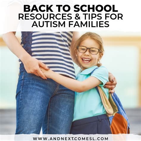 Back To School Tips And Resources For Autism Families And Next Comes L