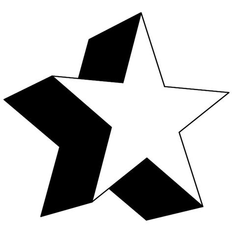 3d Star Royalty Free Stock Svg Vector