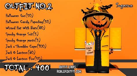 20 Halloween Roblox Cosplay Outfits 2021 Youtube