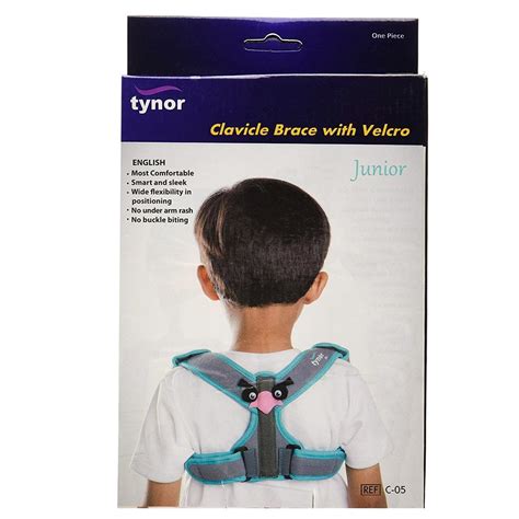 Tynor Clavicle Brace With Velcro Child Rehab Supplies Mall