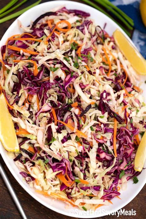 Cabbage Salad Recipe Sweet And Savory Meals