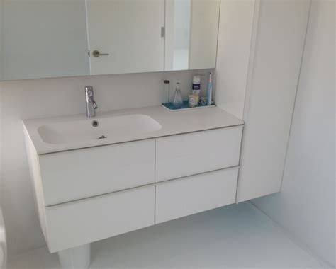 This was also good for the room we needed to install. This image is about: Minimalist Ikea Bathroom Vanities ...