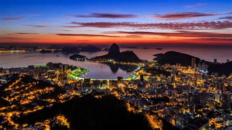 Rio De Janeiro At Dawn 4k Ultrahd Wallpaper Backiee Free Ultra Hd Wallpaper Platform