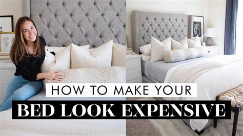 6 Ways To Make Your Bed Look Expensive Like Way More Expensive Youtube