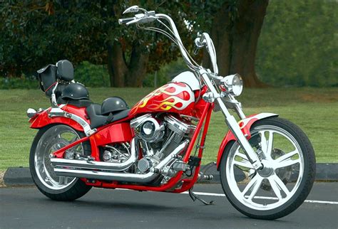 Harley Davidson Chopper Una De Las Motos Custom Más Conocidas