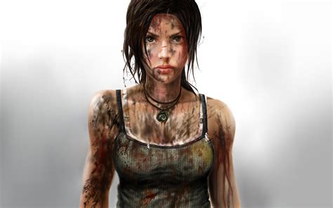 Lara Croft 2013 Art - Phone wallpapers