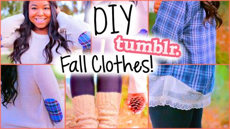 Maybe you would like to learn more about one of these? Cute & Easy DIY Fall Clothes! Inspired by Tumblr! - YouTube