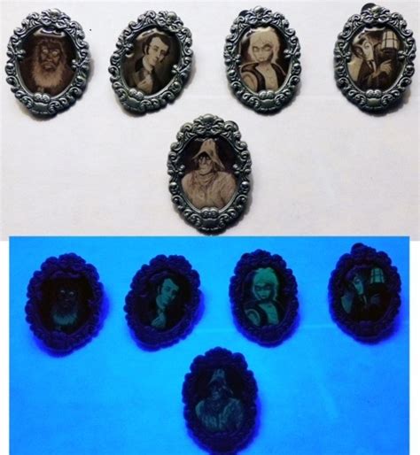 The Haunted Mansion Cameo Mystery Pin Collection Disney Pins Blog