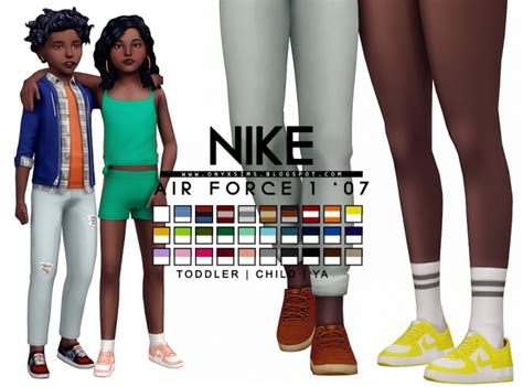 Air Force 1 07 At Onyx Sims Sims 4 Updates