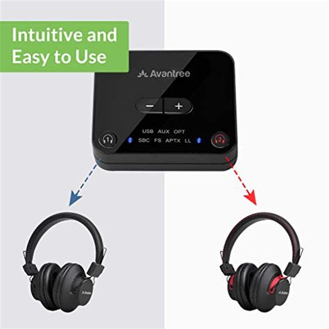 Avantree HT41899 Dual Bluetooth 5 0 Wireless Headphones For TV Watching