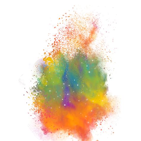 Color Dust Explosion Png - Transparent Holi Color Png (#553444) - HD Wallpaper & Backgrounds png image