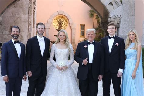 Tiffany Trump Marries Michael Boulos At Mar A Lago As Her Dad Donald