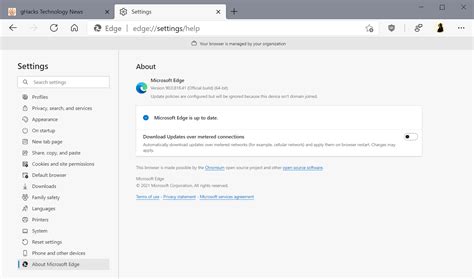 Microsoft Edge Stable Is Out Ghacks Tech News Hot Sex Picture