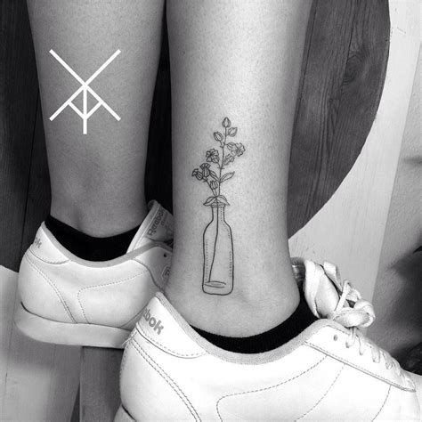 Little Tattoos On Instagram Fine Line Style Wild Flowers In A