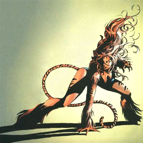 Pin On Tigra Comic Book Pin Up