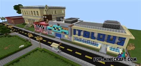 Springfield Map For Minecraft Pocket Edition 0121