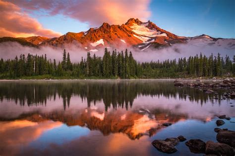 Extreme Oregon Mount Jefferson Jefferson Park Jefferson Lake