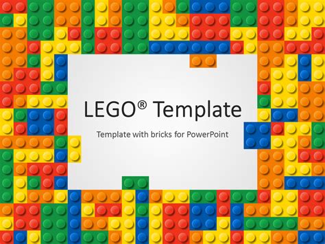 Robotics certificate programme using lego® mindstorms ev3. LEGO PowerPoint Template