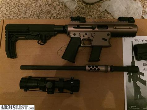 Armslist For Sale Tnw Asr Pistol Carbine 9mm