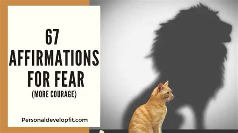 Affirmations For Fear 75 Powerful Affirmations