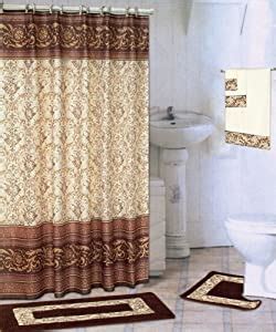 So without further ado here are the most creative bathroom curtain ideas. Amazon.com - Coffee 18-piece Bathroom Set: 2-rugs/mats, 1 ...