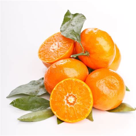 Fresh Mandarin Fruits Stock Image Image Of Dieting Color 14335199
