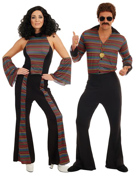 Disco Fever Adults Fancy Dress 1970s 70s Groovy Funky Retro Dance