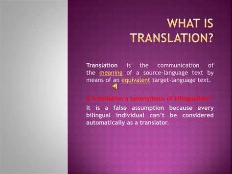 Ppt What Is Translation Powerpoint Presentation Free Download Id 3911416