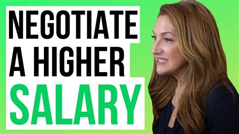 Now, instead of a salary or hourly pay, you should negotiate a percentage of that service. How To Negotiate A Higher Salary - YouTube