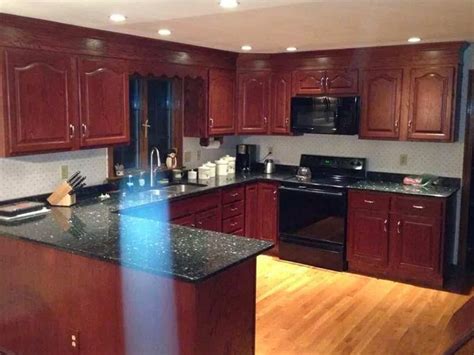 Refinished kitchen cabinets in sw. Cabinet Refinishing Johnston RI | K. Alger Woodworking