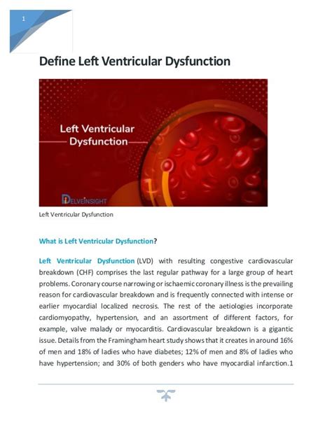 Left Ventricular Dysfunction