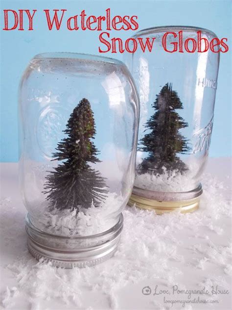 Incredible Diy Snow Globe Ornament With Water Ideas