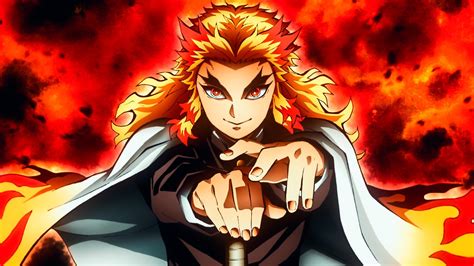 The great collection of demon slayer kimetsu no yaiba 4k wallpapers for desktop, laptop and mobiles. Kyojuro Rengoku Demon Slayer Wallpapers - Wallpaper Cave
