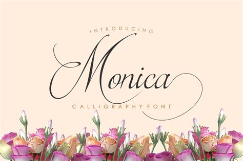 Monica Font By Screen Letter · Creative Fabrica Lettering New