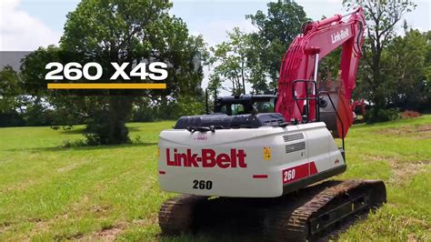 Link Belt 260 X4s Excavator Takes Productivity To New Levels Youtube