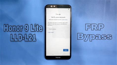 Huawei Honor 9 Lite Lld L21 Frp Bypass By Eft Pro Test Point Youtube