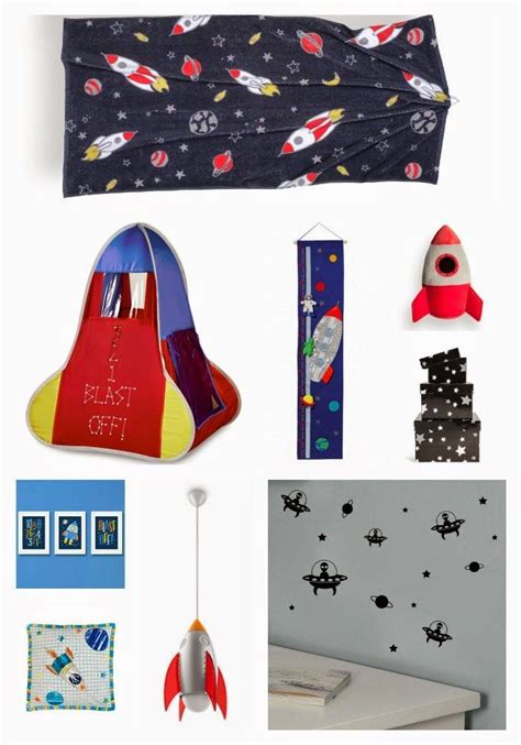 Space Themed Bedroom Rockets Astronauts And Spaceships Space Themed
