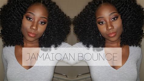Jamaican Bounce Crochet Hair Tutorial Knotless Method Youtube