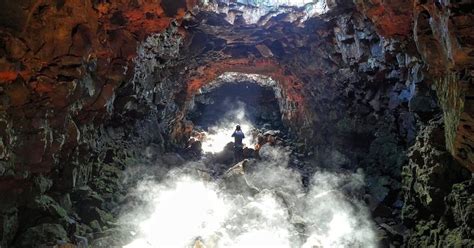 The Lava Tunnel The Extraordinary Raufarhólshellir Lava Cave In South