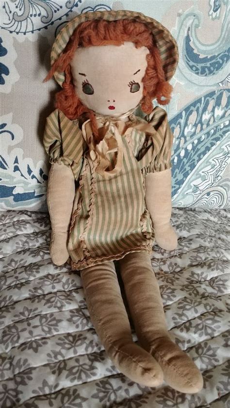 Vintage Cloth Handmade Dolls12 Ebay Vintage Cloth Dolls