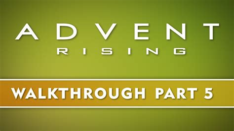 Advent Rising Chapter Four The Awakening Part 1 Youtube