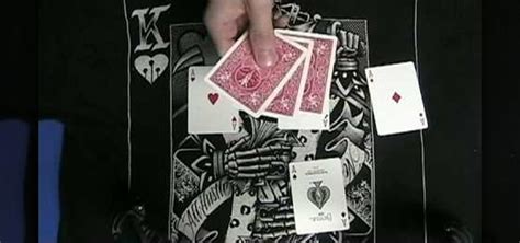 How To Perform The Ace Assembly Card Trick Card Tricks Wonderhowto