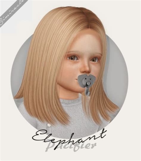 Elephant Pacifier 3t4 At Simiracle • Sims 4 Updates Sims 4 Toddler