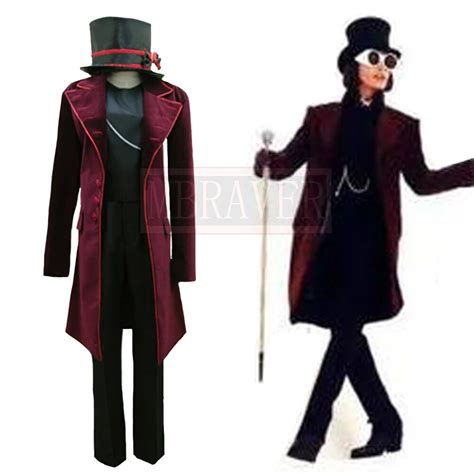 Charlie And The Chocolate Factory Willy Wonka Johnny Depp Cosplay