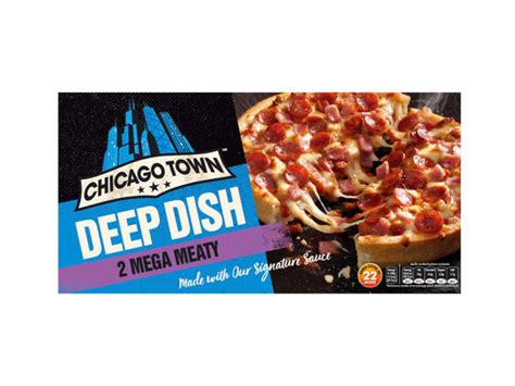 Chicago Town 2 Deep Dish Pizzas Lidl — Great Britain Specials Archive