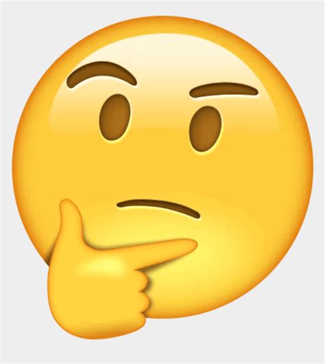 Confused Emoji Clipartsco Images